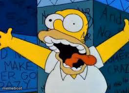 Homer Going Crazy - meme generator image preview