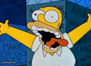 Homer Going Crazy
