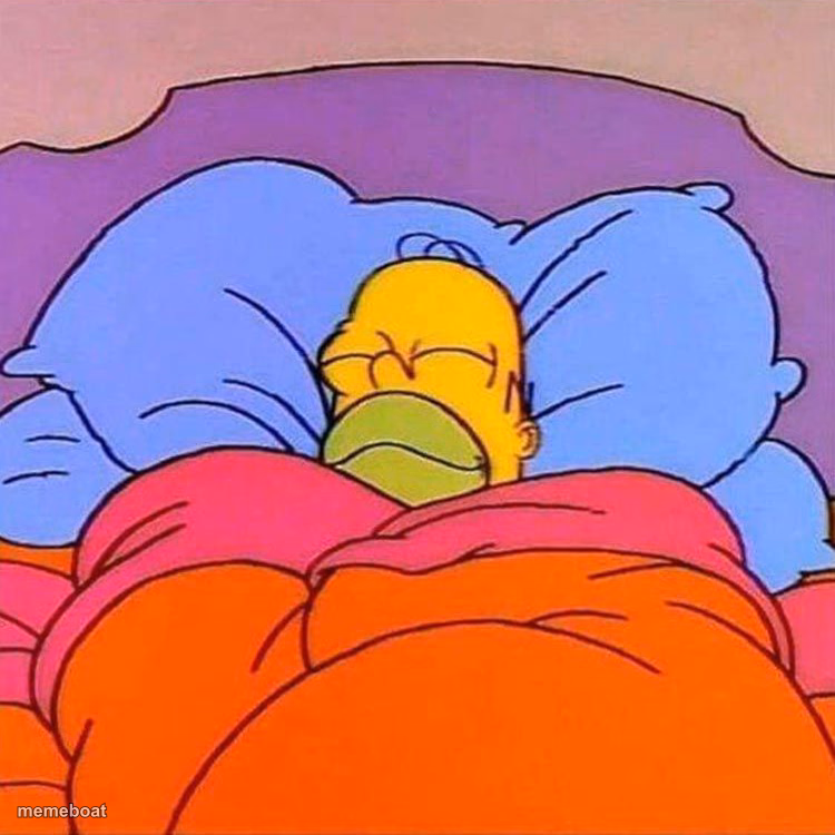 Homer Napping - meme generator image preview