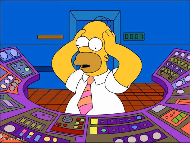 Homer Panic - meme generator image preview
