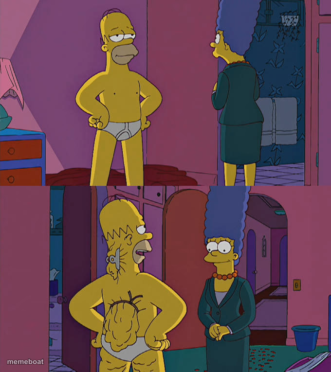 Homer Simpson's Back Fat - meme generator image preview