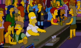 Homer Simpsons in bar