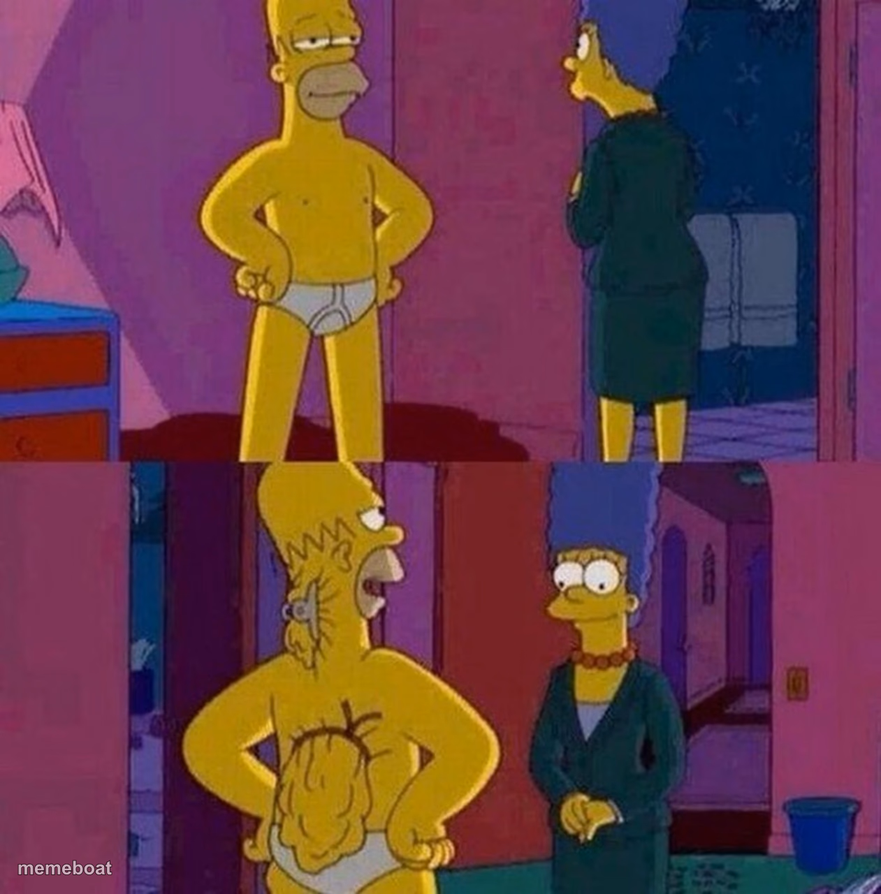 Homer skinny - meme generator image preview