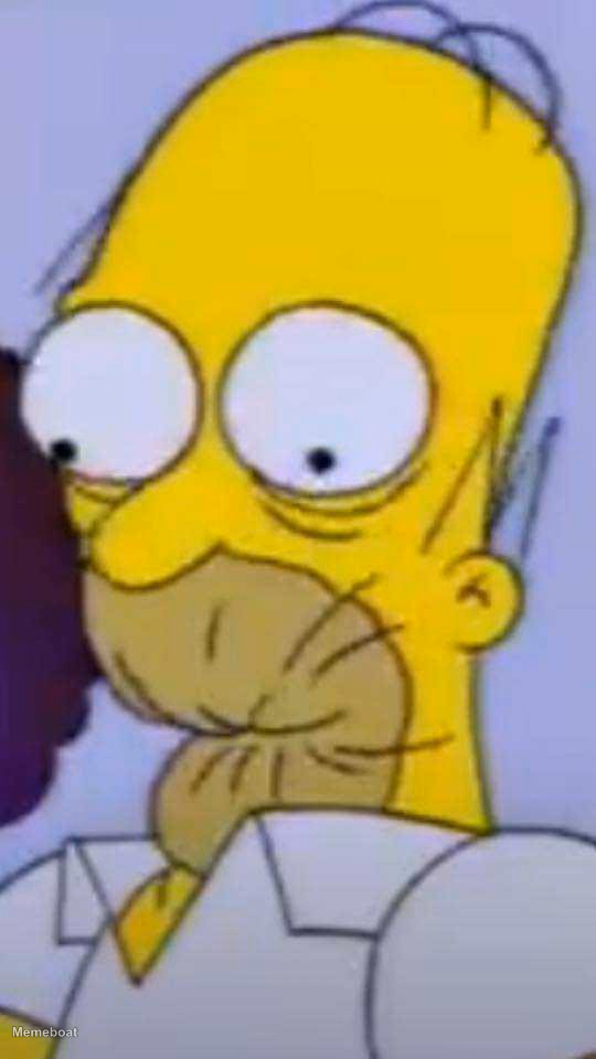 Homer Sweating - meme generator image preview