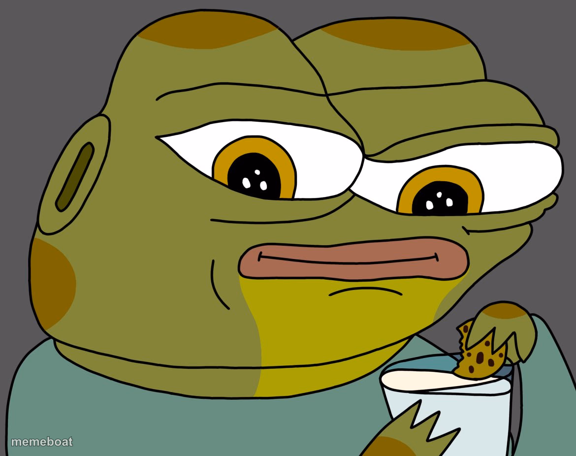 hoppy cookie in milk - meme generator image preview