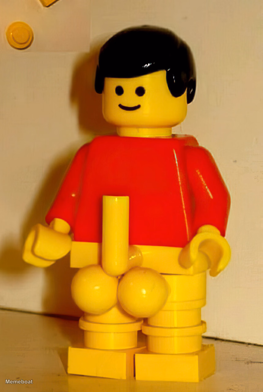 Horny Lego Man - meme generator image preview