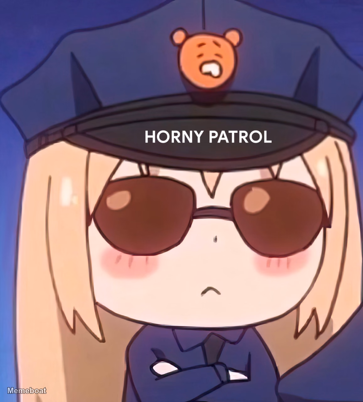 Horny Patrol - meme generator image preview