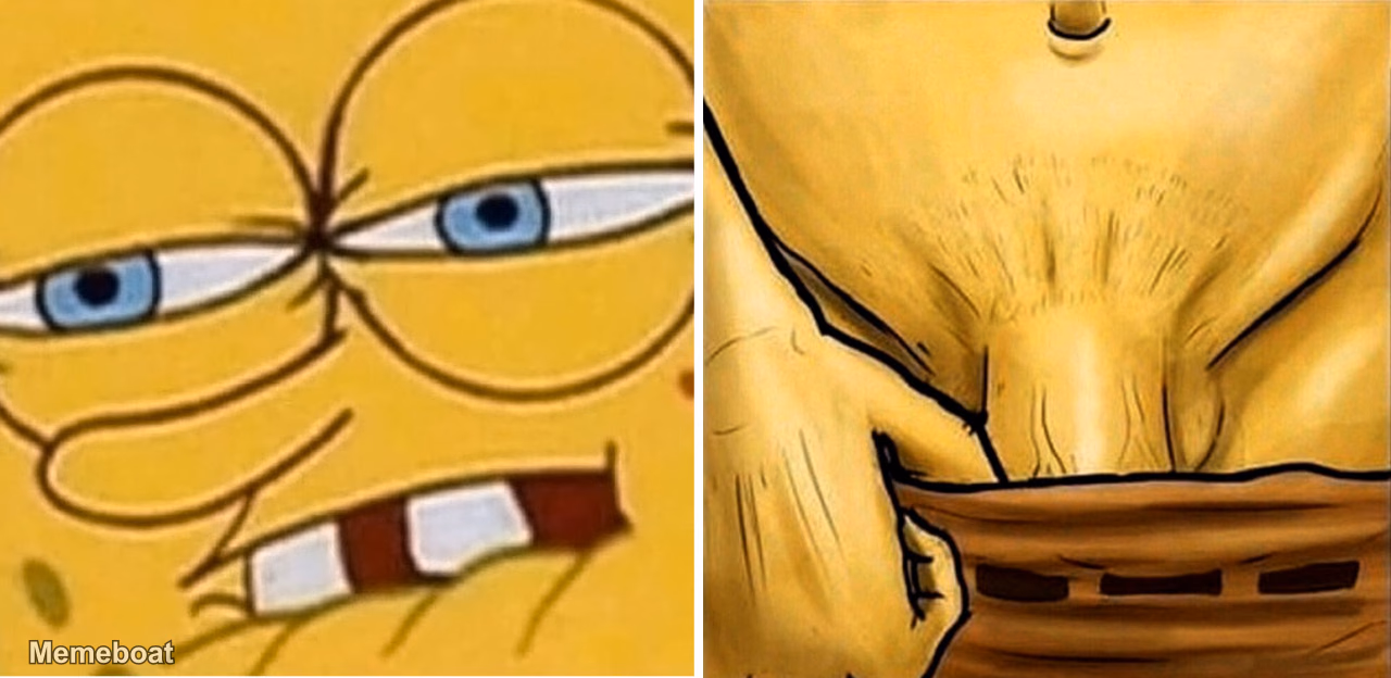 Horny Spongebob - meme generator image preview