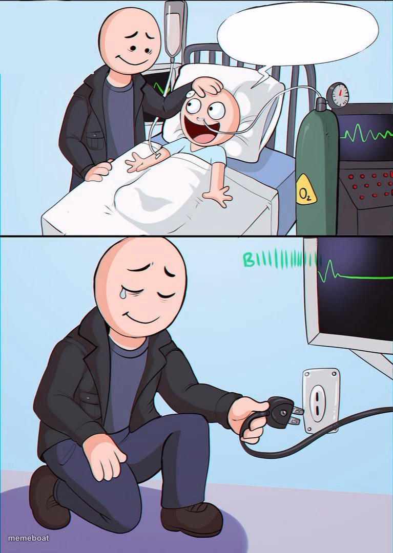hospital kill son - meme generator image preview