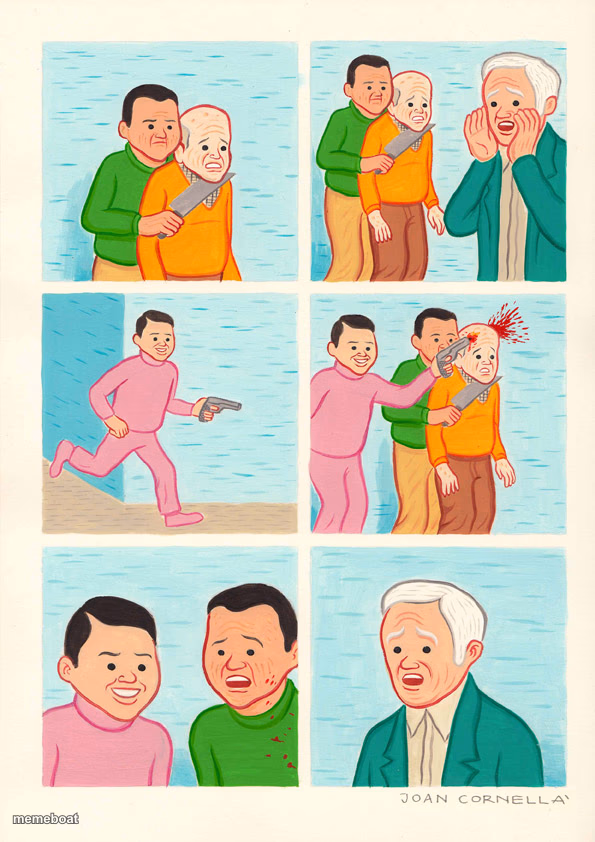 Hostage shot guy - meme generator image preview