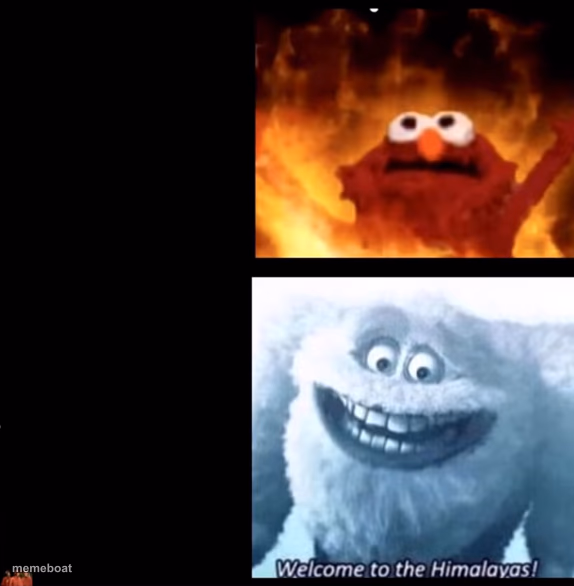 Hot and cold - meme generator image preview