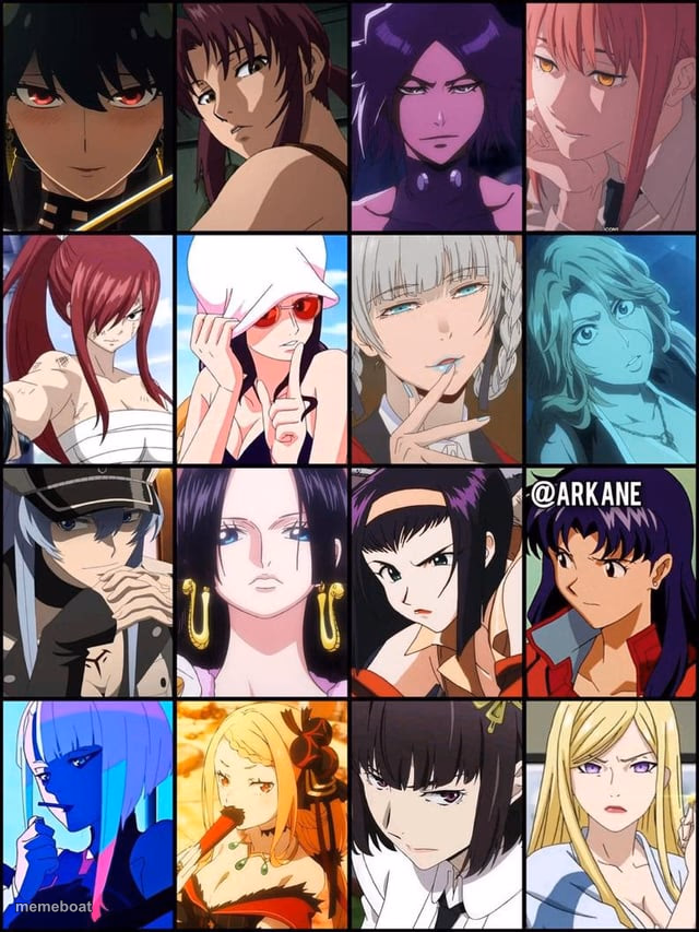 hottest anime women - meme generator image preview