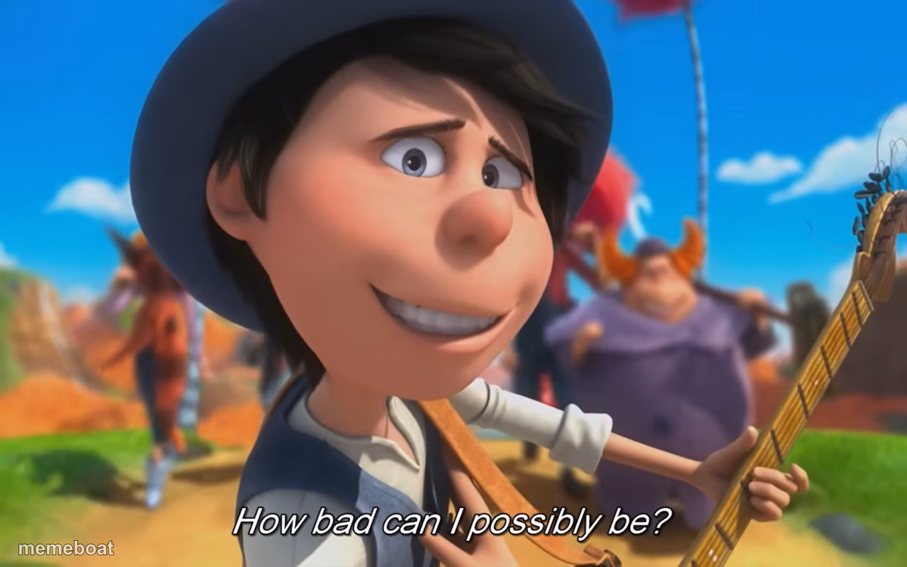 How bad Can I possibly be? - meme generator image preview