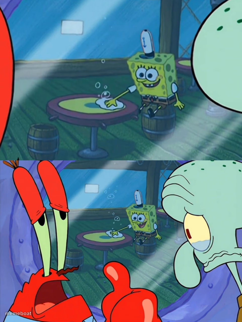 How Do We Tell Him? - meme generator image preview