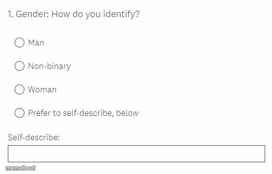 How do you self-identify? - meme generator image preview