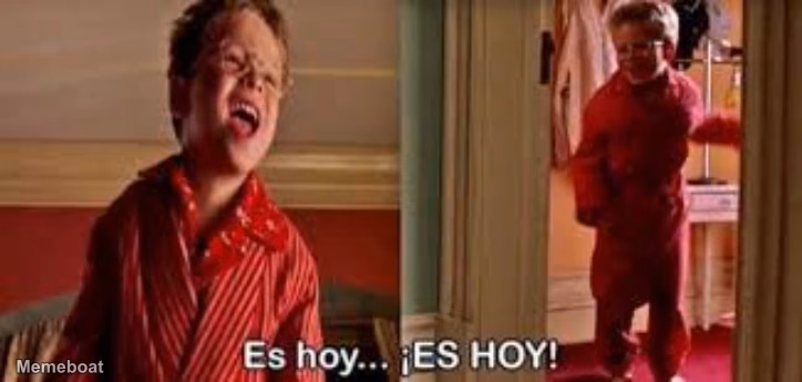 How the Grinch Stole Christmas "Es Hoy... ¡ES HOY!" - meme generator image preview