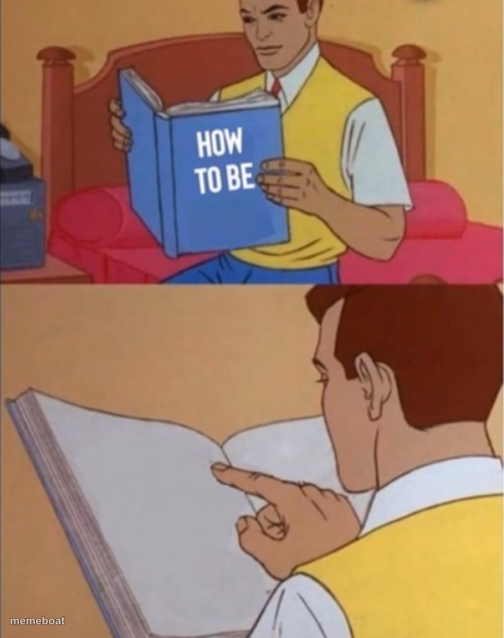 How to be happy - meme generator image preview