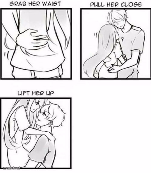 How to Hug - meme generator image preview