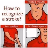 How to recognize a stroke