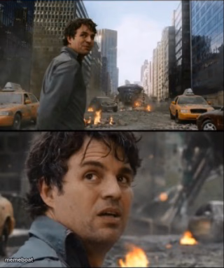 Hulk always angry - meme generator image preview