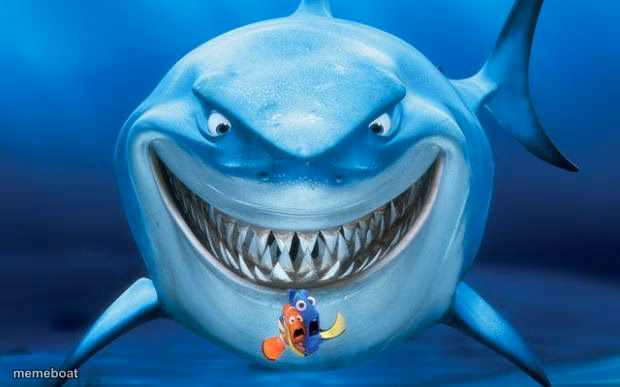 Hungry shark nemoÂ´s - meme generator image preview