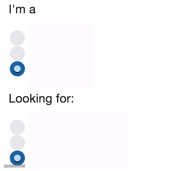 I am a blank looking for a blank - meme generator image preview