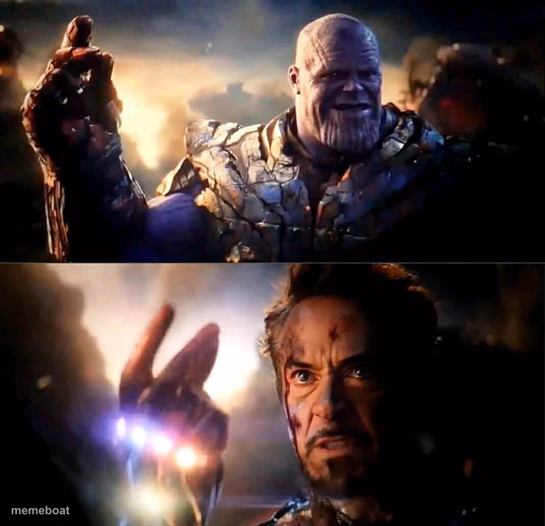 I am inevitable and i am Iron Man - meme generator image preview