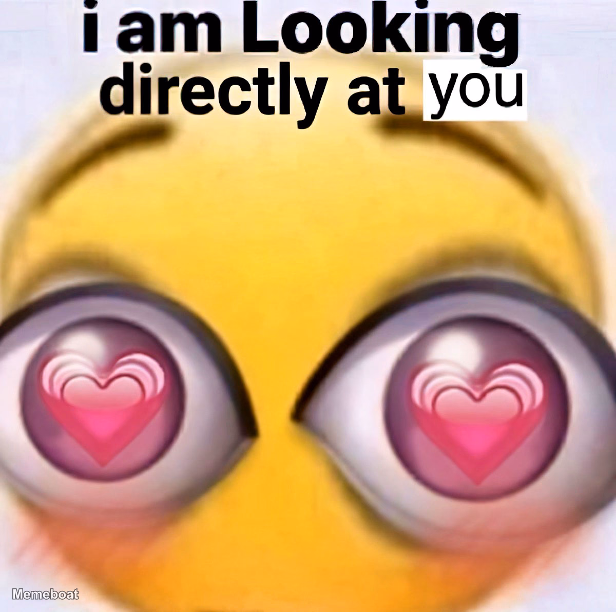 I Am Looking Directly at You - meme generator image preview