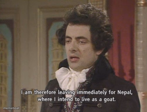 I am therefore leaving immediately for Nepal - meme generator image preview