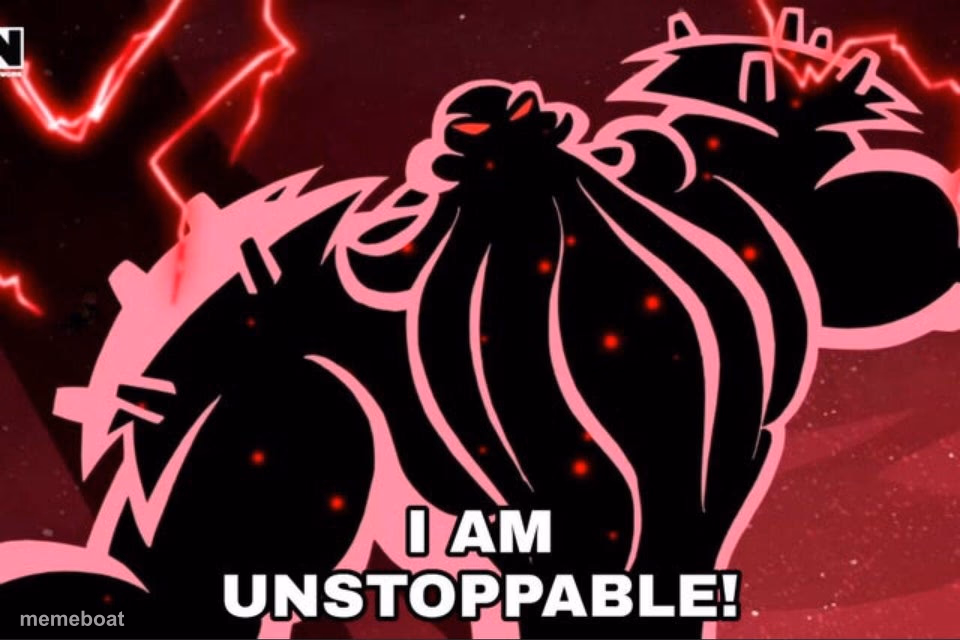 I AM UNSTOPPABLE - meme generator image preview