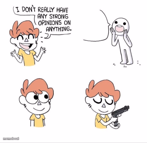 I don't have strong opinions - meme generator image preview