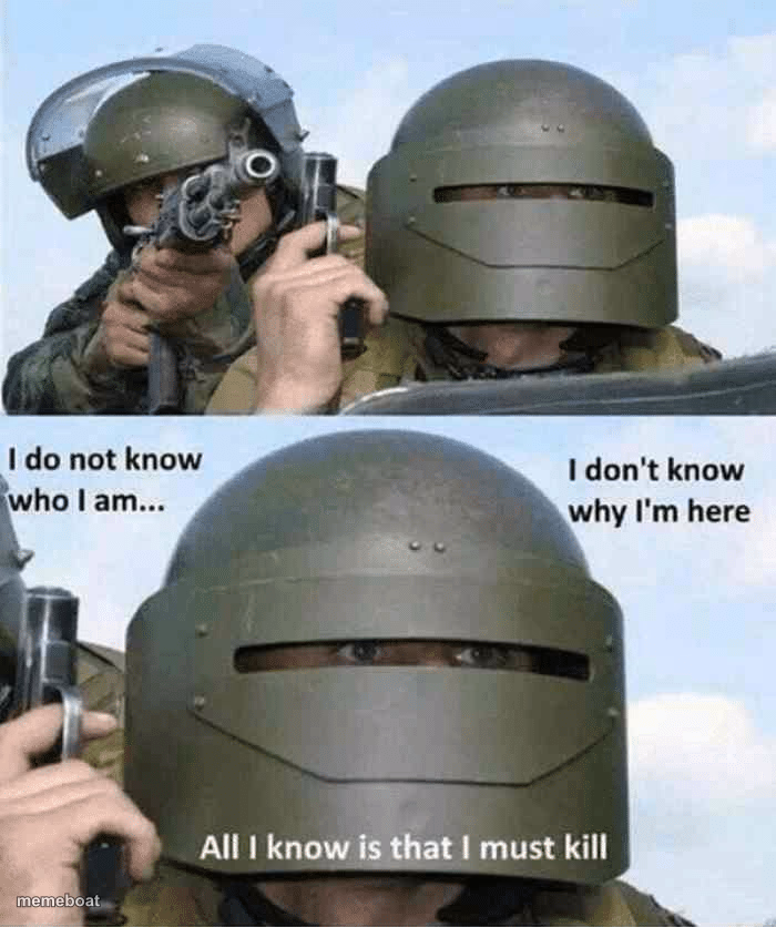 I don't know who i am - meme generator image preview