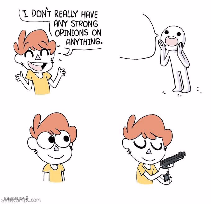 I don't really have strong opinions - meme generator image preview