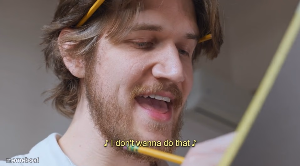 I don't wanna do that - meme generator image preview