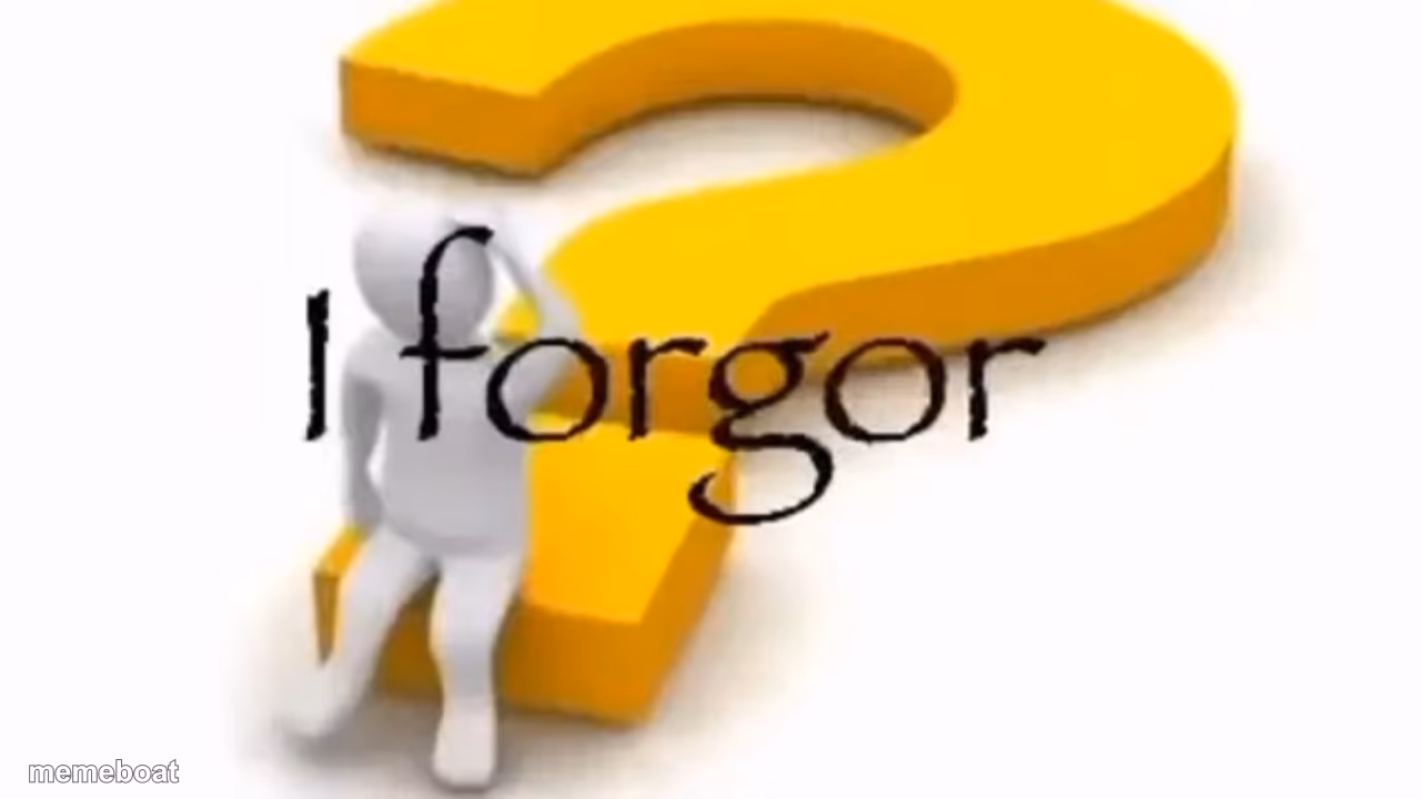 i forgor - meme generator image preview