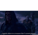I guide others to a treasure I cannot possess