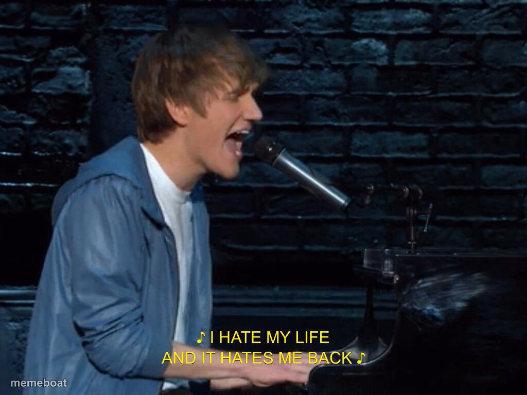 i hate my life and it hates me back - meme generator image preview