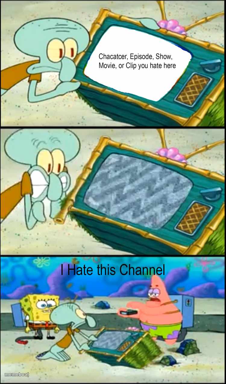 I hate this channel - meme generator image preview