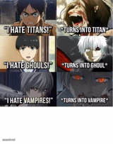 I hate Titans! turns into Titan