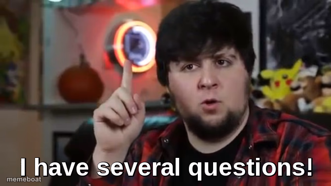 I have several questions(HD) - meme generator image preview