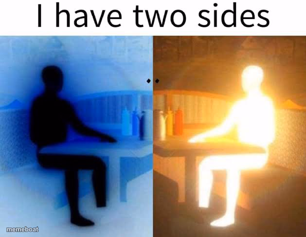 I have two sides - meme generator image preview
