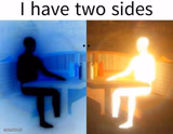 I have two sides