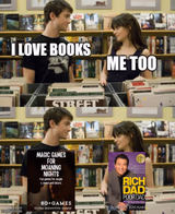 I love Books meme template