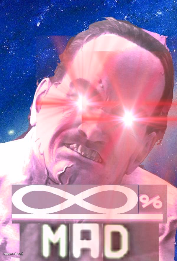 I N F I N I T E P E R C E N T M A D - meme generator image preview