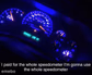 I paid for the whole speedometer