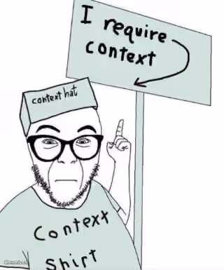 I Require Context Soy