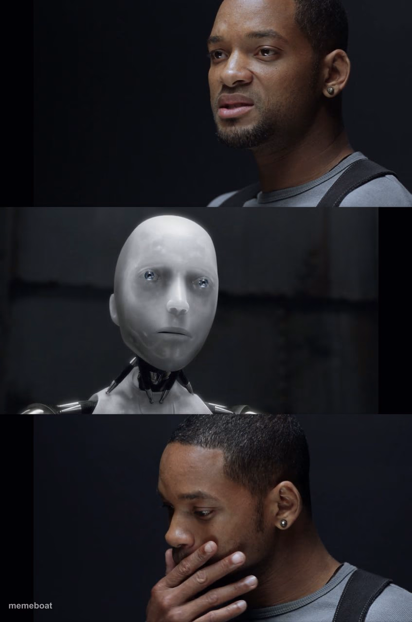I Robot Will Smith - meme generator image preview