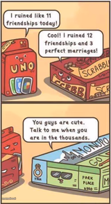 I ruined 11 friendships