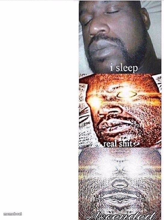 I sleep meme with ascended template - meme generator image preview