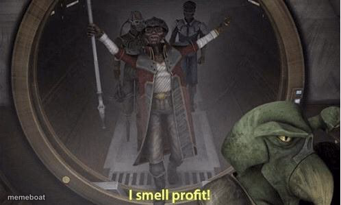 I Smell Profit - meme generator image preview